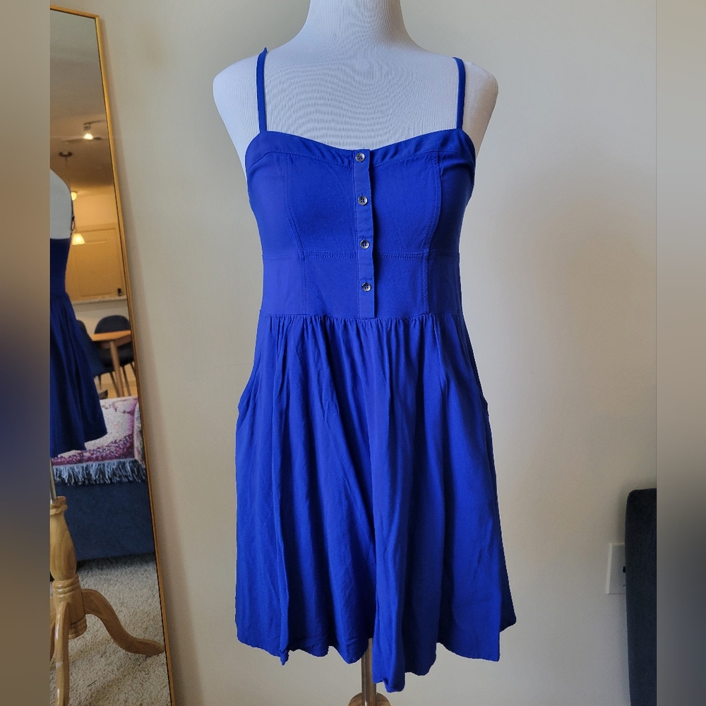 Express Blue Dress